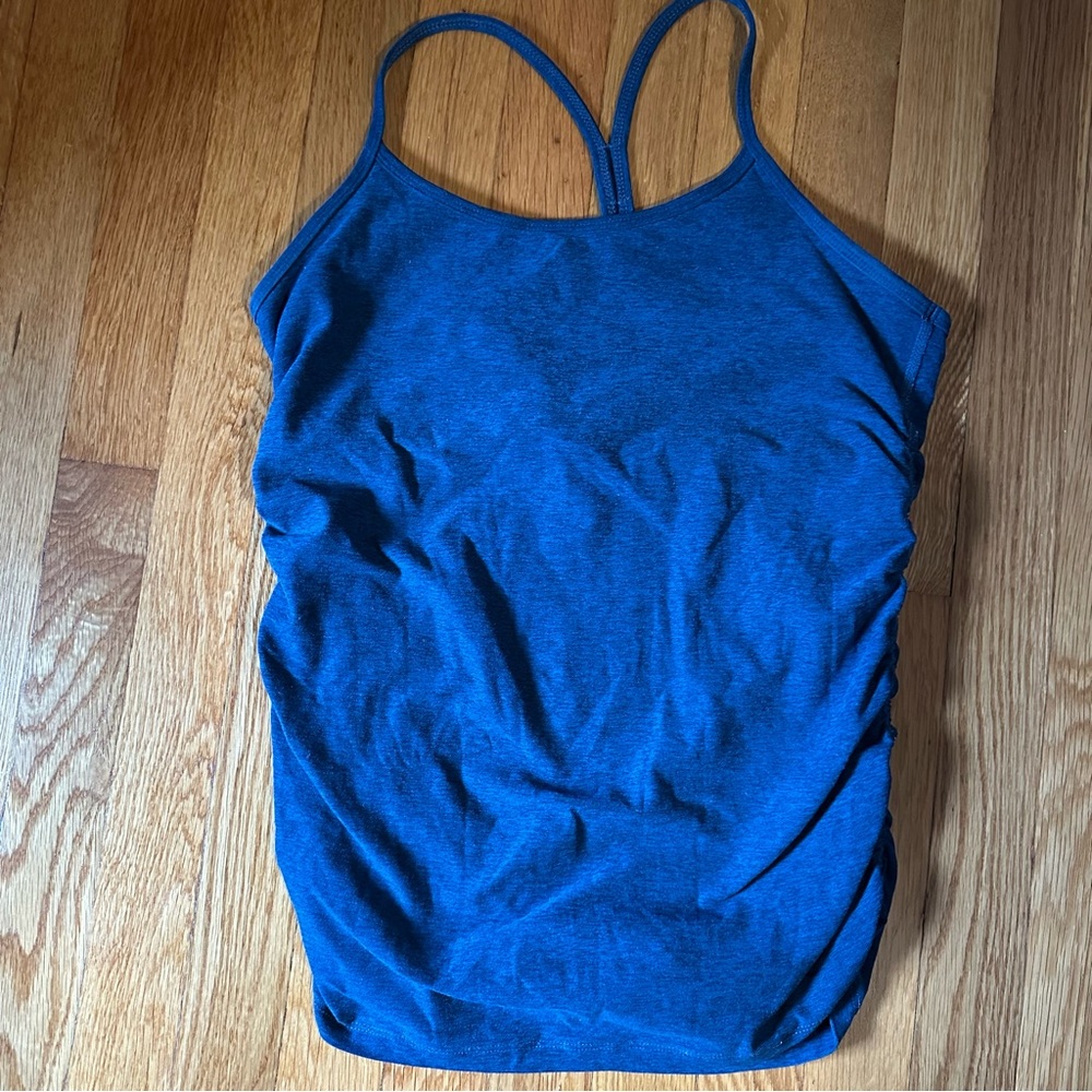 Beyond the Bump Blue Tank Size Medium